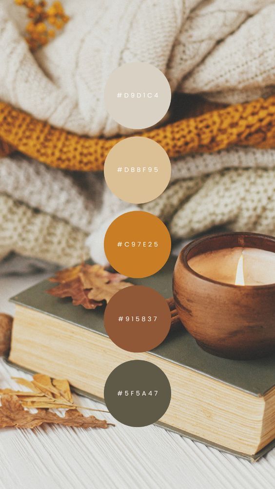 Kış dekorasyonu renk paleti